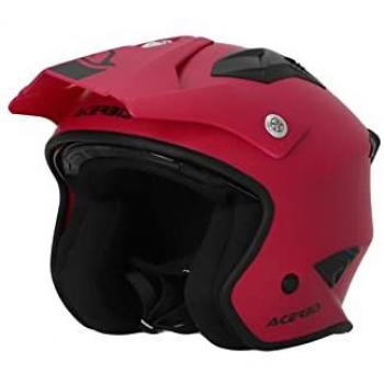 Acerbis Aria 2023 Casque Jet Rouge Foncé M