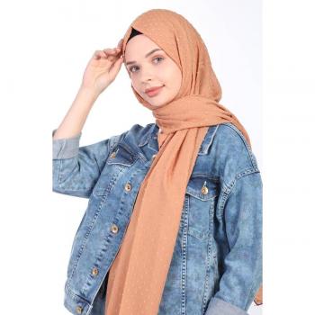 Miray 85x190 Red Pıtpıt Chiffon Shawl