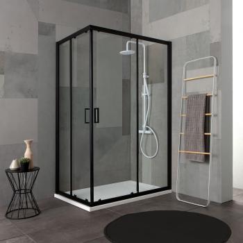Nero Opaco Box Doccia 70x90 190
