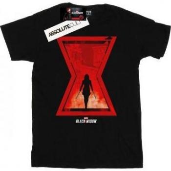 Felpa leggera con stampa Black Widow in stile Marvel