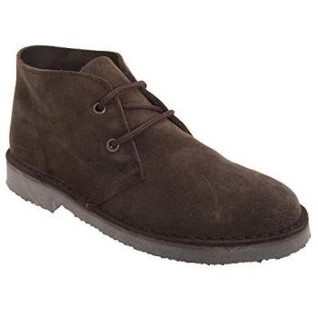 Bottines urbaines Roamers cuir homme 44 FR marron foncé (UTDF112)