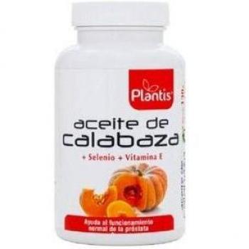 Plantis Aceite De Calabaza + Selenio + Vitamina E 180 Caps