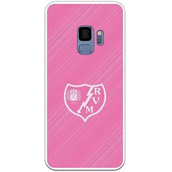 Funda Rayo Vallecano Escudo rosa para Samsung Galaxy S9
