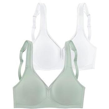 Petite Fleur T-Shirt-BH Packung (2 Stück) – ohne Bügel, Baumwolle Basic Dessous