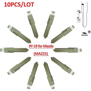 Mazda Uncut Flip Key Blade Type 19 Metal Blank