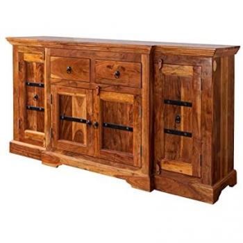 Buffet en acacia laqué miel