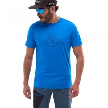 Millet Icon Blue Men's Short Sleeve T-shirt XS
