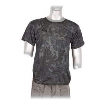 Camiseta Barbaric Black Phyton Camo Tamanho M