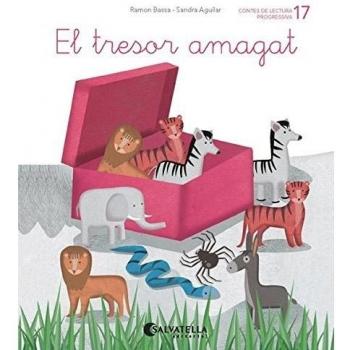 De mica en mica 17: El tresor amagat (lligada) (s, z) (Tapa blanda).