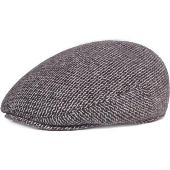 Elder Men's Earflap Beret