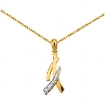 Collier Plaqué Or Scarlett Bicolore