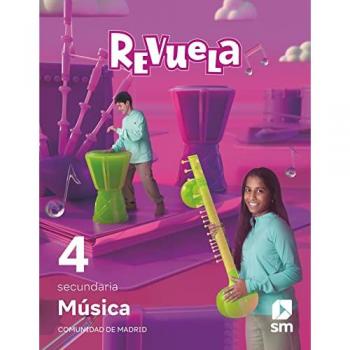 Música. 4 Secundaria. Revuela. Comunidad de Madrid (Tapa blanda).