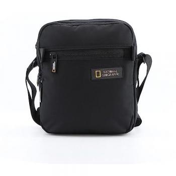 NATIONAL GEOGRAPHIC Schultertasche Mutation, Kunstfaser, schwarz