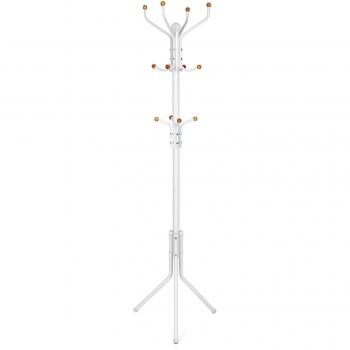 Appendiabiti Autoportante, 44 x 182 cm, 12 Ganci, Bianco