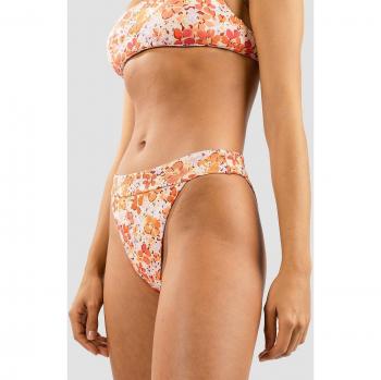 Fondo de Bikini Estampado Rosa con Banda
