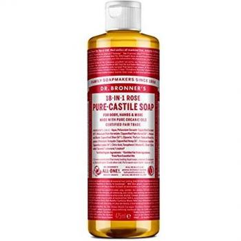 Dr. Bronner's Pure-Castile Rose Liquid Soap 475ml