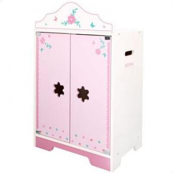 Woomax Closet Bambola: Arredo in Legno 34x55x23 cm