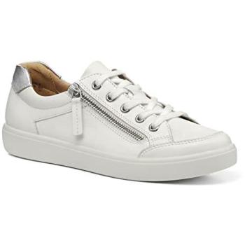 Hotter Chase II Wide‑Fit Deck Footwear – Female, White, 4.5
