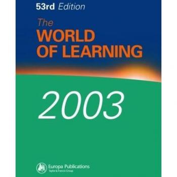 The World of Learning 2003
