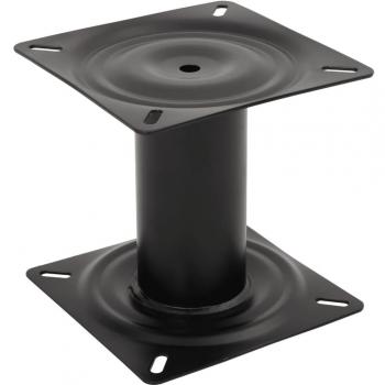 Supporto Sedile Barca Acciaio Nero 18 cm