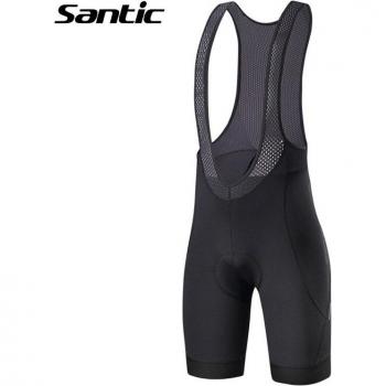 Santic Breathable Men's Cycling Bib Shorts for Summer