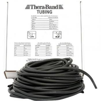 TheraBand 30.5 m Strong Exercise Tubing Black
