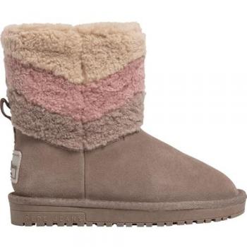 Bottines PEPE JEANS taupe effet moutonné pour enfants