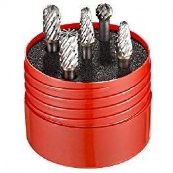 Kit de 5 Brocas Rotativas de Carburo Dormer