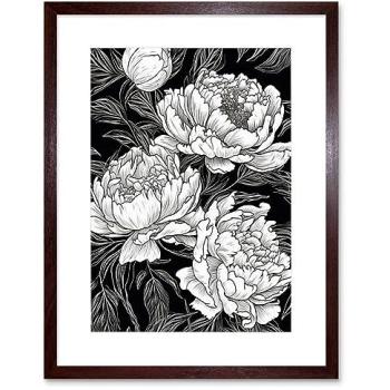 Elegant Peony Nightprint