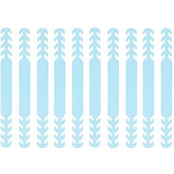 10 PCS Adjustable Mask Ear Relief Hooks with 4 Gear Extension Buckles