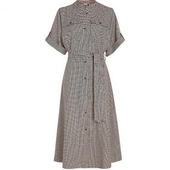 Tommy Hilfiger Hemdkleid WW0WW40848 Bunt Regular Fit 38