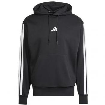 Fleece Adidas 3-Stripes Sudadera Hombre Negro