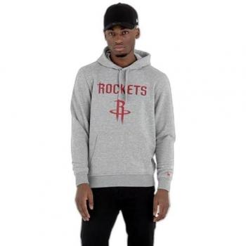 New Era Herren Hoodie Houston Rockets Basketball Grau M
