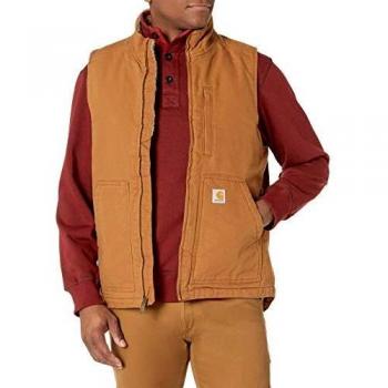 Carhartt Sherpa Weste, Braun, M