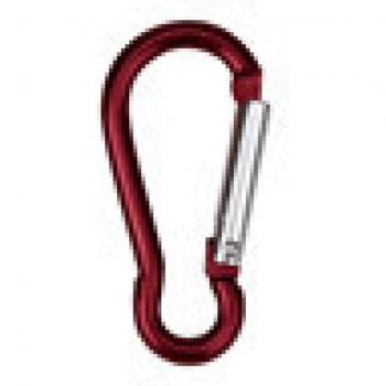 D Shape Aluminum Carabiner Hooks