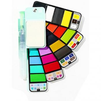 42-Color Pigmented Water Brush Art Set