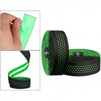 Set de Envolturas para Manillar Bici en PU Suave y Cómodo, Incluye Tapa Barra x2