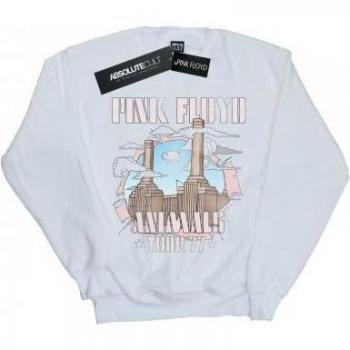 Sudadera Pink Floyd para Hombre L Blanca de Animal Factory