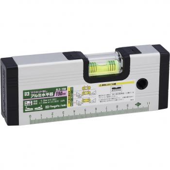 Aluminum Level 150mm (Black) – Niigata Seiki SK