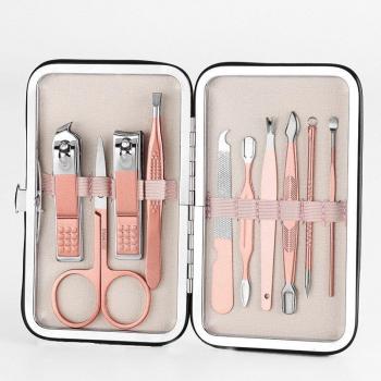 Rose Gold Multi-Purpose Nail Clippers Set