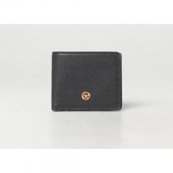 Medusa Biggie Black Leather Wallet – Versace OS