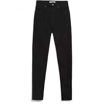 Armadángels Inga Jeans de Cuero Negro Stretch