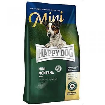 Happy Dog Pienso Montana para Perros Mini con Carne de Caballo (Perros, Comida, Pienso)