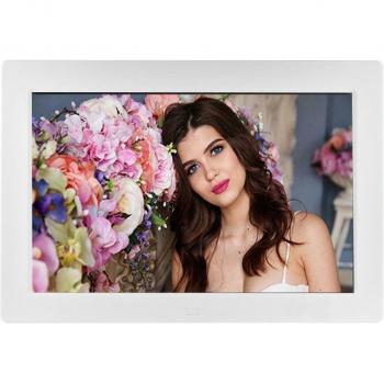 Fotoframe Digital 10,2 Pulgadas TFT-LCD 1024x600 con Alarma y Reproductor de Películas