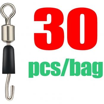 Fishing Swivel Solid Rings with Ball Bearings