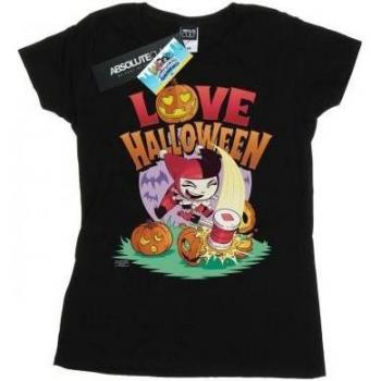 Harley Quinn Love Halloween Cotton Top – Super Friends