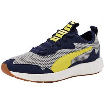 PUMA NRGY Neko Skim Jr, Chaussures Enfant, Gris (High Rise-Meadowlark-Peacoat White-Gum 07), 37.5 EU
