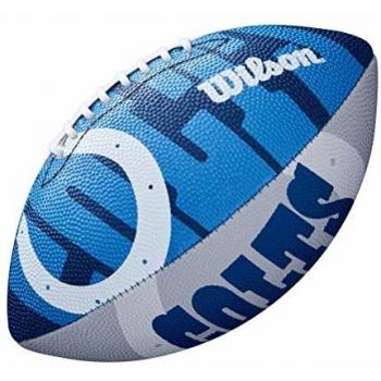 Wilson NFL Junior American Football – Team Logo, Rubber Edition