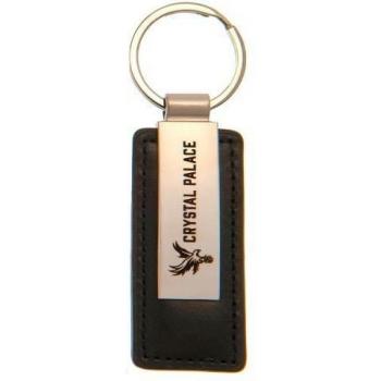 Porte-clé en cuir Crystal Palace FC taille unique noir