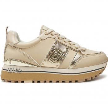Liujo Sneakers Femme 41 Beige à Semelle Épaissie